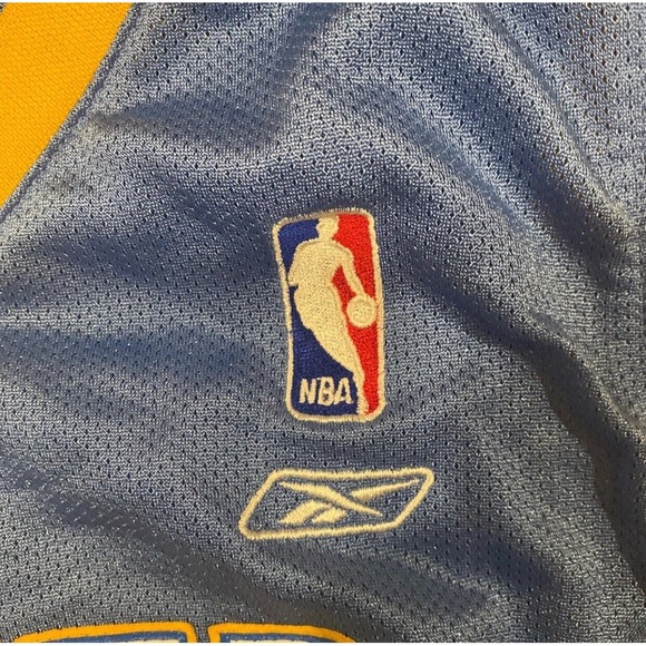 Reebok NBA Authentics Denver Nuggets Carmelo Anthony Basketball Jersey Youth LG‎ - Picture 6 of 10